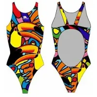 Turbo Tucan Pro Resist Swimsuit Multicolore S Femme