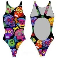 Turbo Halloween 2011 Pro Resist Swimsuit Multicolore XL Femme