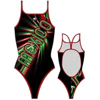 Turbo Mexico Swimsuit Noir S Femme