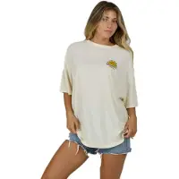 Salty Crew Palm Set Cover-up Short Sleeve T-shirt Beige S-M Femme