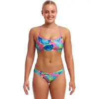 Funkita Hipster Bikini Bottom Bleu AUS 8 Femme