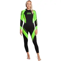 Mad Wave Opnwtr Hydrostar Dsss Fls Woman Long Sleeve Neoprene Wetsuit Vert XS Femme
