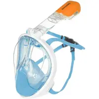 Abysstar Galaxy Snorkeling Mask Bleu S-M