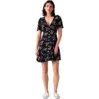 Levi's Gianni Short Sleeve Short Dress Bleu XS Femme