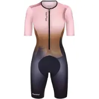 Santini Viper Short Sleeve Trisuit Rose XL Femme
