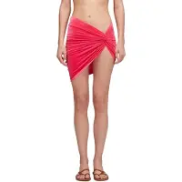 Sundek Short In Light Velvet Sarong Rose S-M Femme