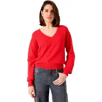 Garcia femme Pull, XXL, Rouge