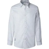Pepe Jeans Craig Long Sleeve Shirt Blanc S Homme