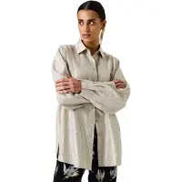 Garcia K50030 Long Sleeve Shirt Beige 2XL Femme