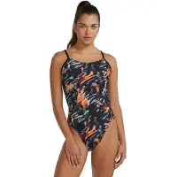 Tyr Durafast Elite Cutoutfit Validus Swimsuit Noir 26 Femme