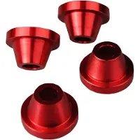 Scar Douilles en aluminium SCAR Rouge
