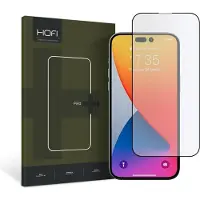 Hofi Glass Pro+ Verre Blindé Pour Iphone 14 Pro Noir (1 pcs, Apple iPhone 14 Pro), Téléphone portable : film de protection, Noir