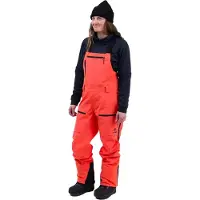 Jones Mtn Surf Recycled Bib Pants Orange XS Femme