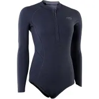 iON Amaze Amp Hot 2.0 Mm Woman Long Sleeve Front Zip Shorty Gris M Femme