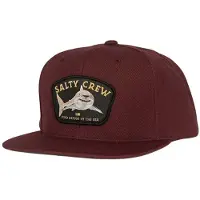 Salty Crew Lurking 6 Panel Cap Rouge