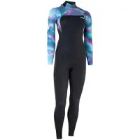 iON Amaze Core 5/4 Mm Woman Long Sleeve Back Zip Neoprene Suit Multicolore XS Femme