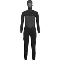 Orca Tango V2 4/3 Mm Woman Long Sleeve Chest Zip Hooded Neoprene Suit Noir 8 Femme