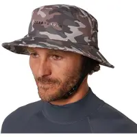 Ocean & Earth Bingin Lightweight Soft Peak Surf Bucket Hat Vert XS