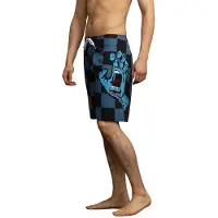 Santa Cruz Screaming Hand Swimming Shorts Bleu 32 Homme