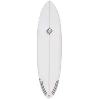 Clayton Evo 7´6 X 21´´3/4 X 2´´7/8 Surfboard Clair 228.6 cm