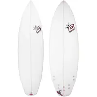Clayton Mongrel 5´7x19x2 1/425.8l5 Fins Surfboard Blanc 170.2 cm
