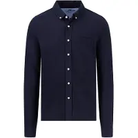 Fynch&Hatton 15031706 Long Sleeve Polo Bleu S Homme
