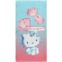 Otso Hello Kitty Wave Microfiber Towel Bleu,Rose