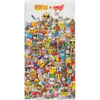 Otso Emoji Wave Microfiber Towel Multicolore
