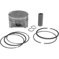 Blast Honda Sh 125cc 13> Cylinder 403351030 Piston Argenté