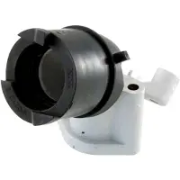 RMS Beauty Kymco Downtown 125cc 100520420 Intake Boot Argenté