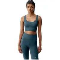Born Living Yoga Yami Medium Support Sports Top Bleu M Femme