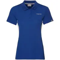 Head Racket Club Tech Short Sleeve Polo Bleu 152 cm Fille