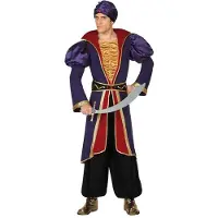 Atosa Arabe Visir Prince Costume Multicolore XL Enfants