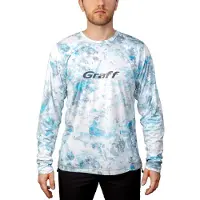 Graff Upf50 961 Cl-3/2 Uv Long Sleeve T-shirt Bleu 2XL Homme