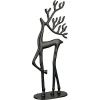 Casablanca by Gilde Renne Noir Mat H : 38 cm