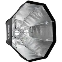 Godox Sb-gue80 Softbox With Grid 80 Cm Umbrella Noir