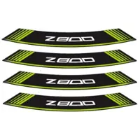 Puig Kawasaki Z800 Rim Stripe 8 Units Multicolore
