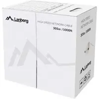 Lanberg Câble réseau rigide UTP de catégorie 5e LCU5-12CU-0305-O Orange 305 m