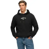 Superdry Tattoo Flash Loose Fit Hoodie Noir 3XL Homme