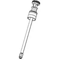 RockShox Spring Debonair 38 Mm Cartridge Argenté 180 mm