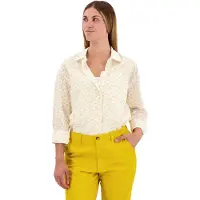 Dockers Original Long Sleeve Shirt Beige XS Femme