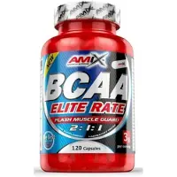 Amix Bcaa Elite Rate Capsules 120 Units Blanc