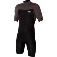 Ocean & Earth One Free Flex 2/2 Mm Short Sleeve Back Zip Shorty Noir XL Homme