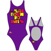 Turbo Born To Swim Pro Resist Swimsuit Violet XL Femme