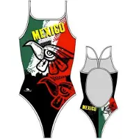 Turbo Mexican Falcon Swimsuit Multicolore 2XL Femme