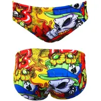 Turbo Thirteen Swimming Brief Multicolore 3XL Homme