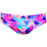 Turbo Geo Galaxy Swimming Brief Rose XL Homme