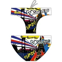 Turbo New York Swimming Brief Multicolore 5XL Homme