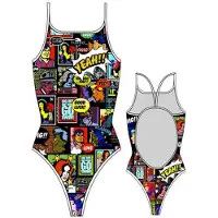 Turbo Yeah Comic Swimsuit Multicolore S Femme