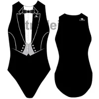 Turbo Smoking Swimsuit Noir M Femme